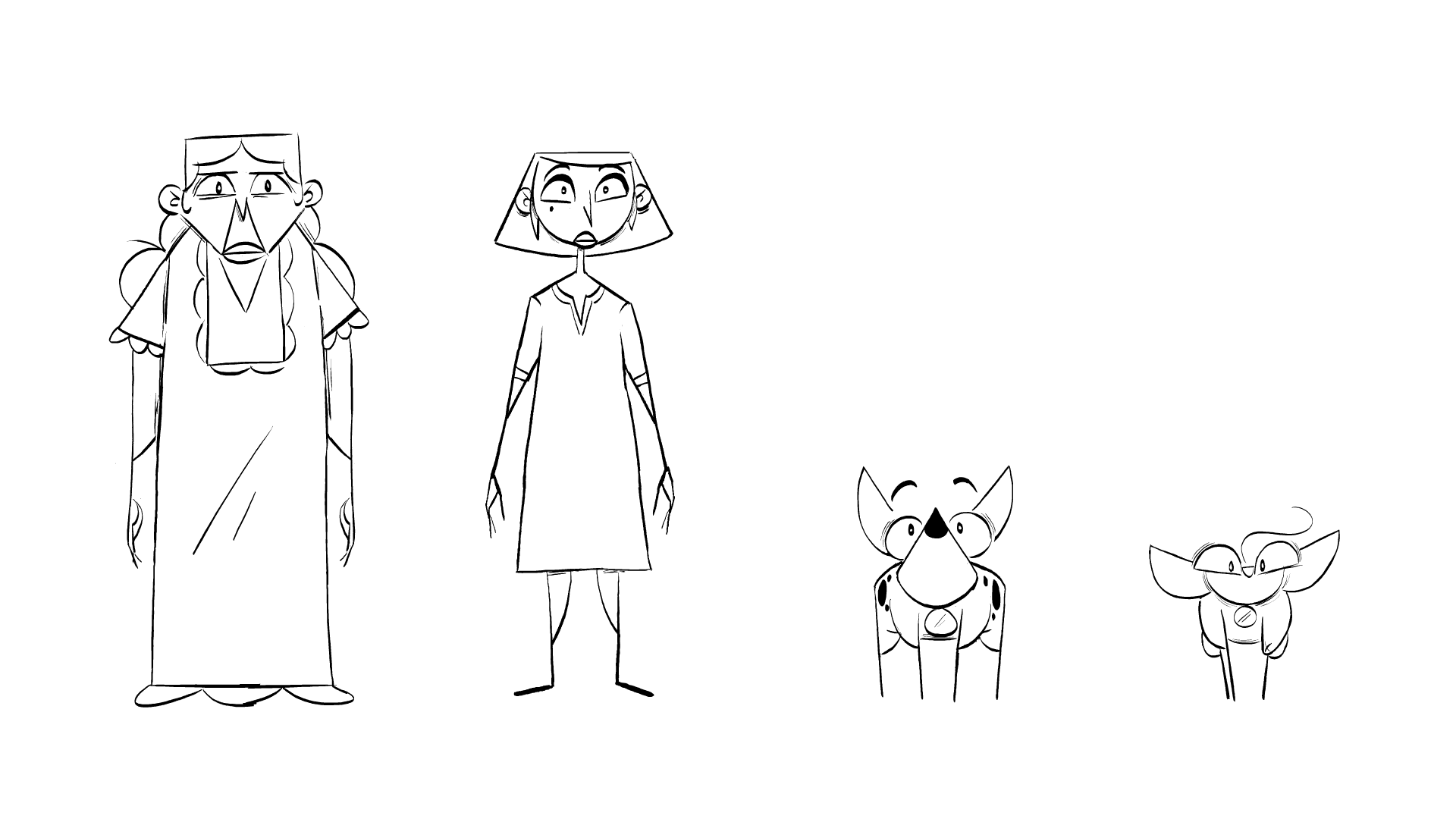 Character turnarounds